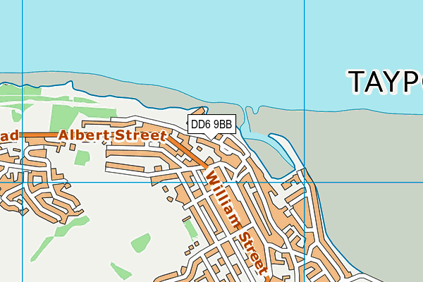 DD6 9BB map - OS VectorMap District (Ordnance Survey)