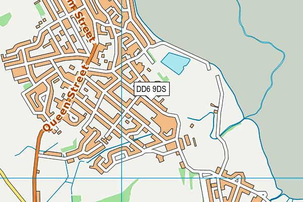 DD6 9DS map - OS VectorMap District (Ordnance Survey)