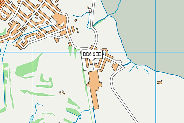 DD6 9EE map - OS VectorMap District (Ordnance Survey)