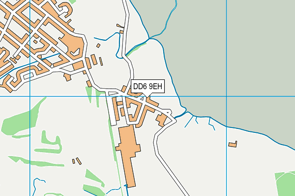 DD6 9EH map - OS VectorMap District (Ordnance Survey)