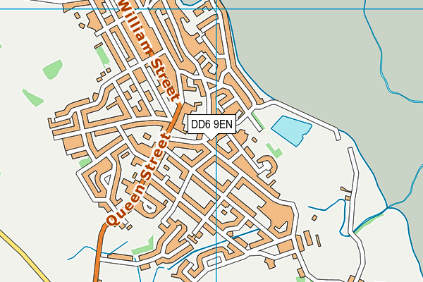 DD6 9EN map - OS VectorMap District (Ordnance Survey)