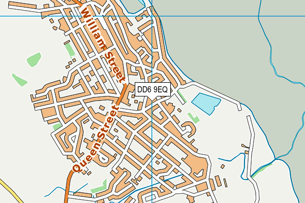 DD6 9EQ map - OS VectorMap District (Ordnance Survey)