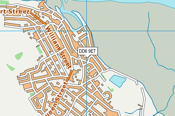 DD6 9ET map - OS VectorMap District (Ordnance Survey)