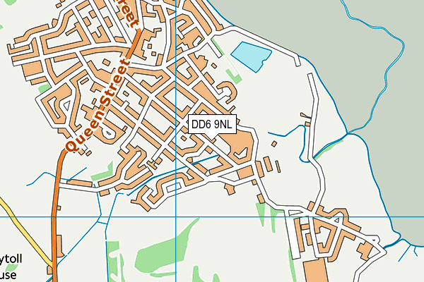 DD6 9NL map - OS VectorMap District (Ordnance Survey)
