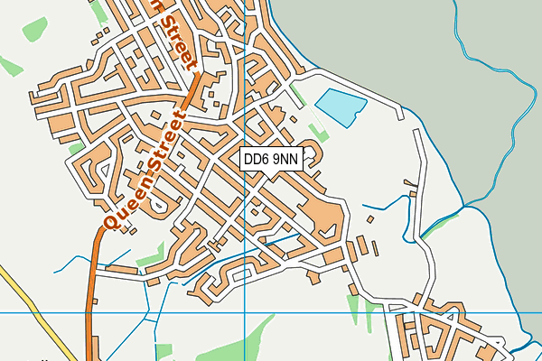 DD6 9NN map - OS VectorMap District (Ordnance Survey)