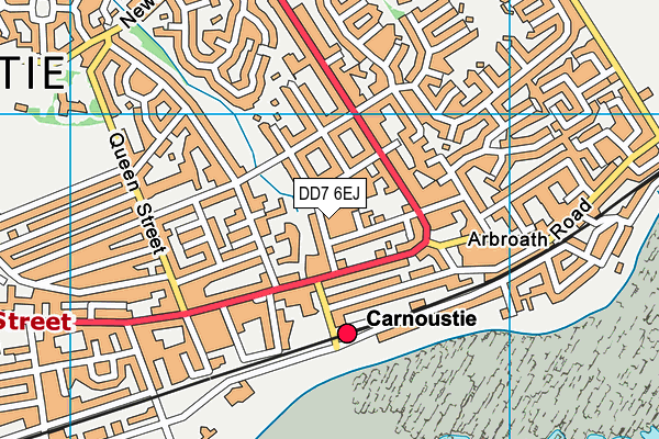 Map of CARLOGIE LTD at district scale