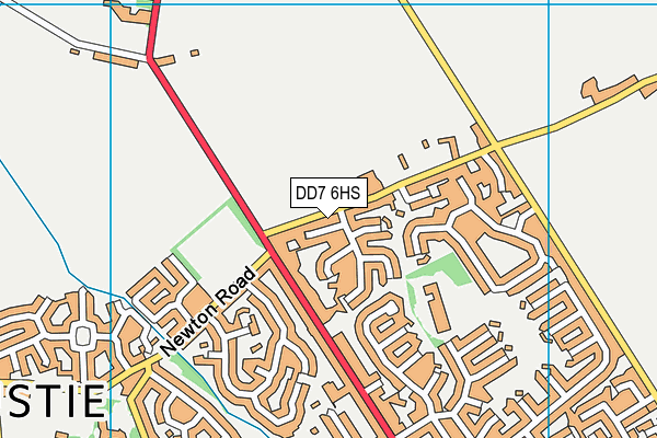 Map of FORSYTH'S HAIR LTD at district scale