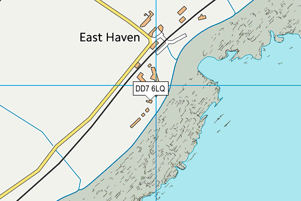 DD7 6LQ map - OS VectorMap District (Ordnance Survey)