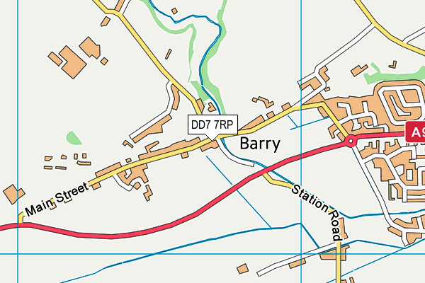 Map of BRAES SERVICES LTD at district scale