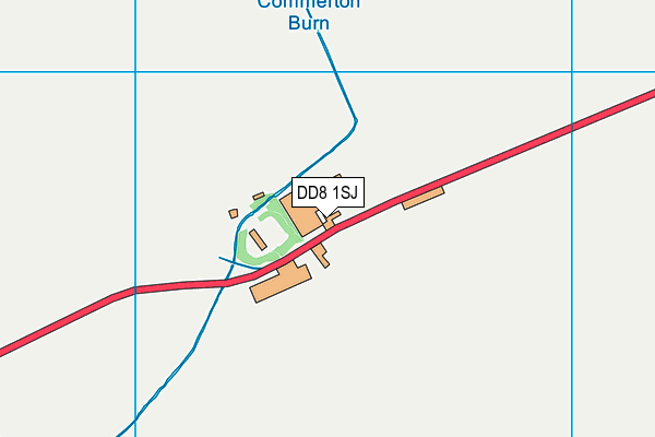 DD8 1SJ map - OS VectorMap District (Ordnance Survey)