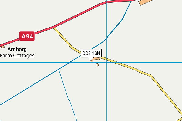 DD8 1SN map - OS VectorMap District (Ordnance Survey)