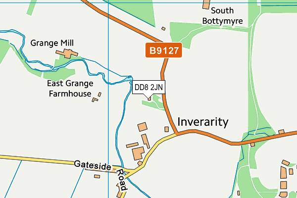 DD8 2JN map - OS VectorMap District (Ordnance Survey)