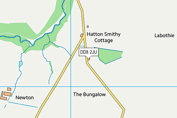 DD8 2JU map - OS VectorMap District (Ordnance Survey)