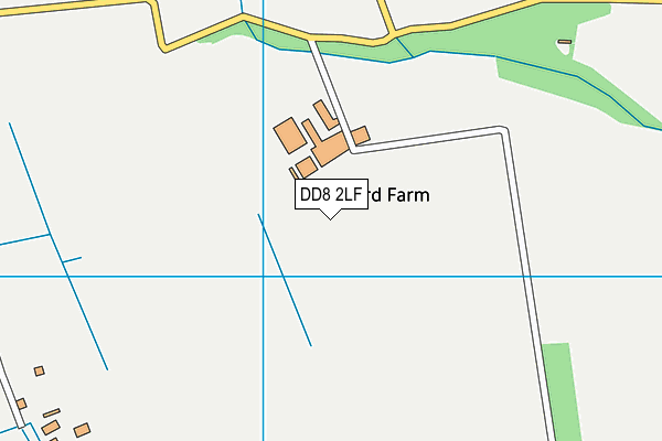 DD8 2LF map - OS VectorMap District (Ordnance Survey)