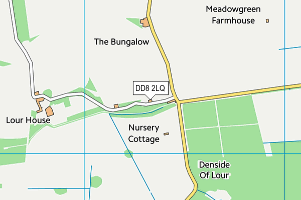DD8 2LQ map - OS VectorMap District (Ordnance Survey)