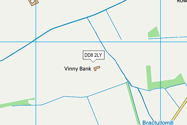 DD8 2LY map - OS VectorMap District (Ordnance Survey)