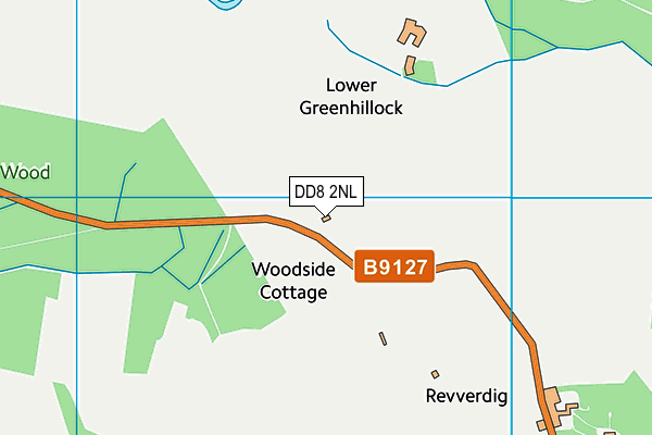 DD8 2NL map - OS VectorMap District (Ordnance Survey)