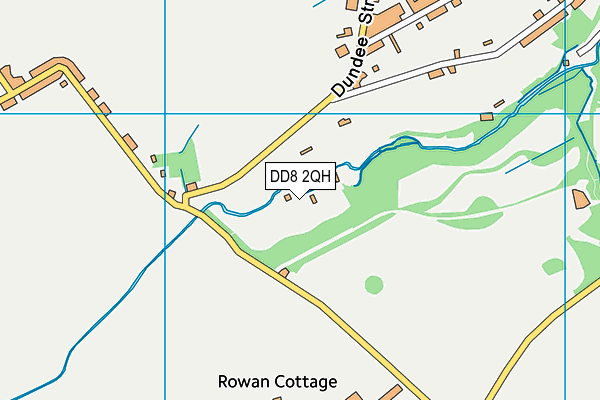 DD8 2QH map - OS VectorMap District (Ordnance Survey)