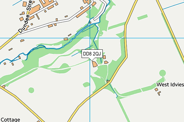 DD8 2QJ map - OS VectorMap District (Ordnance Survey)