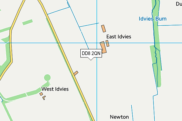 DD8 2QN map - OS VectorMap District (Ordnance Survey)
