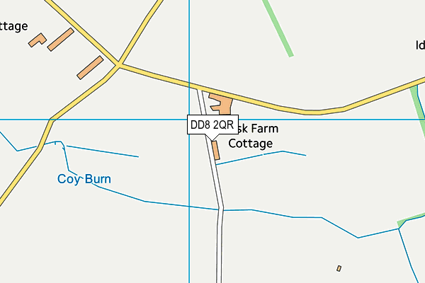 DD8 2QR map - OS VectorMap District (Ordnance Survey)