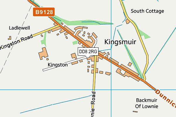 DD8 2RG map - OS VectorMap District (Ordnance Survey)