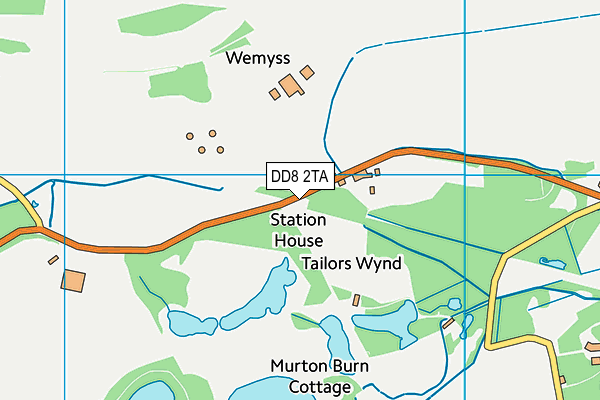 DD8 2TA map - OS VectorMap District (Ordnance Survey)