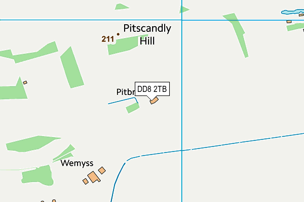 DD8 2TB map - OS VectorMap District (Ordnance Survey)