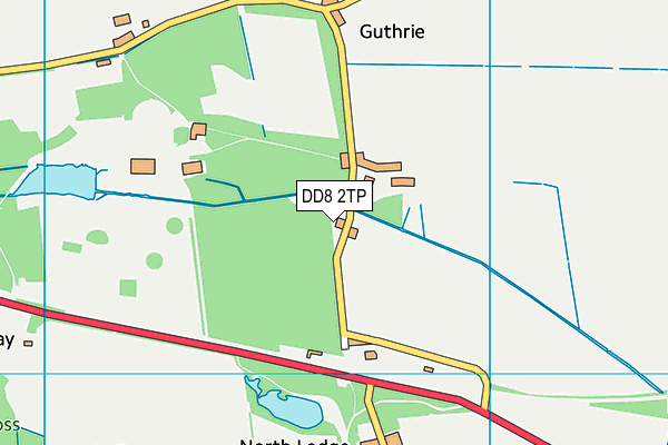DD8 2TP map - OS VectorMap District (Ordnance Survey)