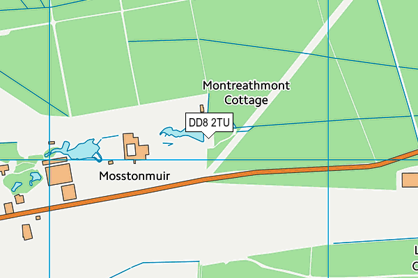 DD8 2TU map - OS VectorMap District (Ordnance Survey)