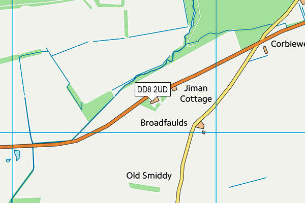 DD8 2UD map - OS VectorMap District (Ordnance Survey)