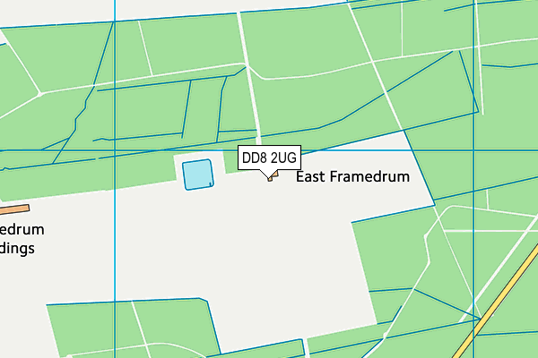 DD8 2UG map - OS VectorMap District (Ordnance Survey)