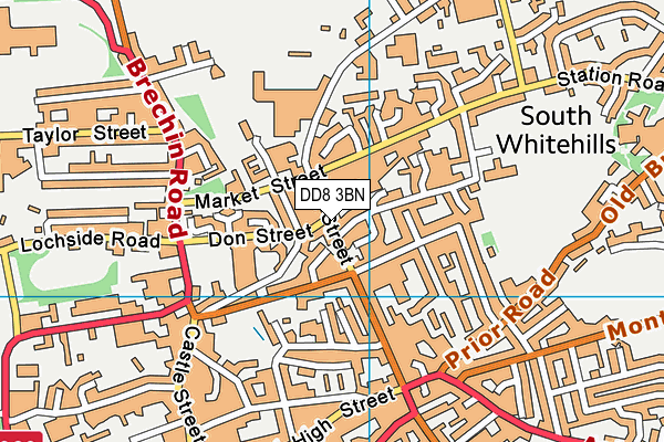 DD8 3BN map - OS VectorMap District (Ordnance Survey)