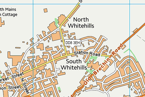 DD8 3EH map - OS VectorMap District (Ordnance Survey)