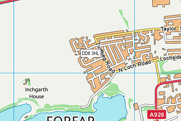 DD8 3HL map - OS VectorMap District (Ordnance Survey)
