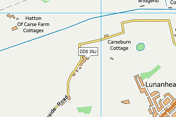 DD8 3NJ map - OS VectorMap District (Ordnance Survey)