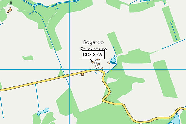 DD8 3PW map - OS VectorMap District (Ordnance Survey)