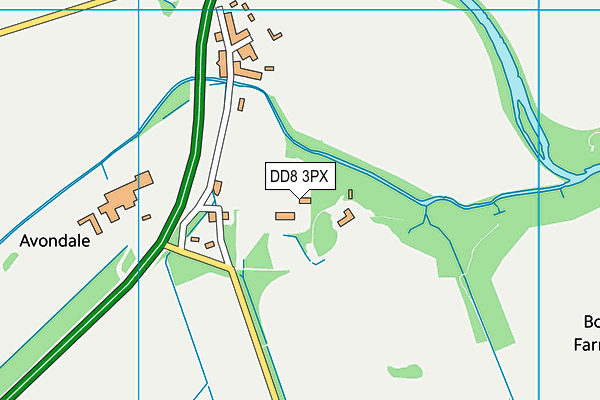 DD8 3PX map - OS VectorMap District (Ordnance Survey)