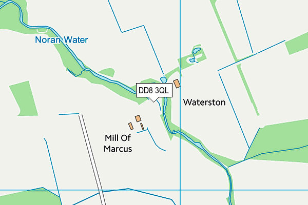 DD8 3QL map - OS VectorMap District (Ordnance Survey)