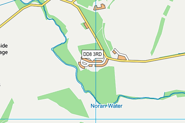 DD8 3RD map - OS VectorMap District (Ordnance Survey)