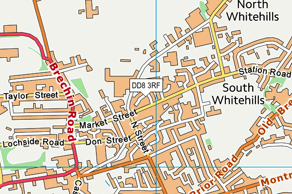DD8 3RF map - OS VectorMap District (Ordnance Survey)