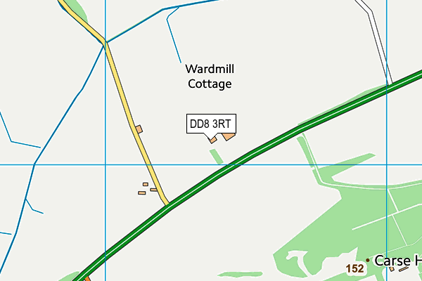 DD8 3RT map - OS VectorMap District (Ordnance Survey)