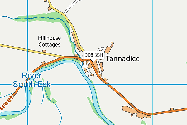 Map of AUCHTERLONIE ENGINEERING SUPPORT LIMITED at district scale
