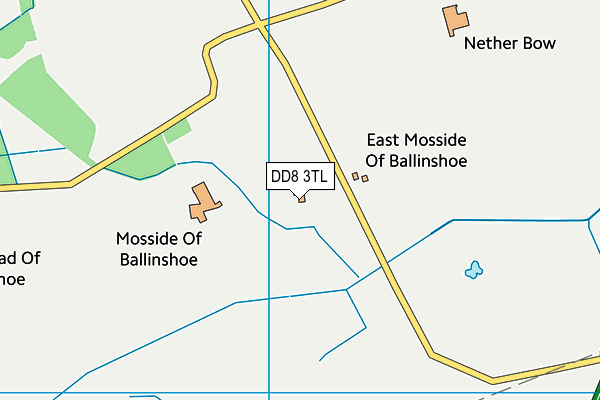DD8 3TL map - OS VectorMap District (Ordnance Survey)