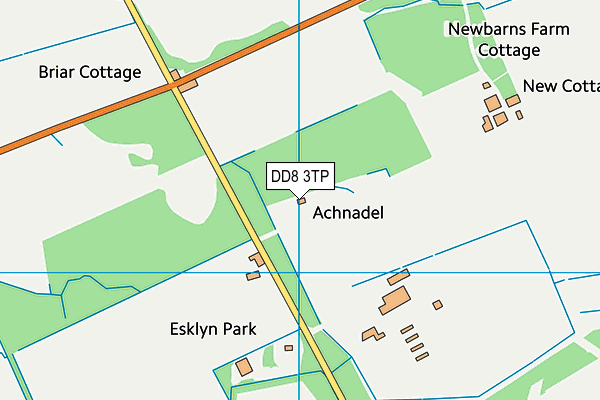 DD8 3TP map - OS VectorMap District (Ordnance Survey)