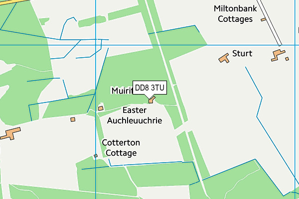 DD8 3TU map - OS VectorMap District (Ordnance Survey)