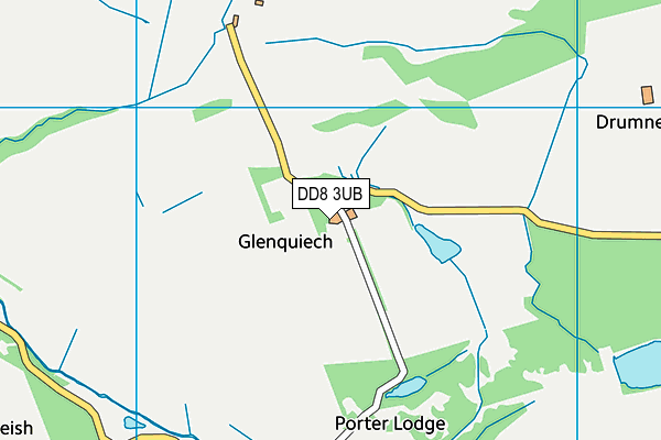 DD8 3UB map - OS VectorMap District (Ordnance Survey)