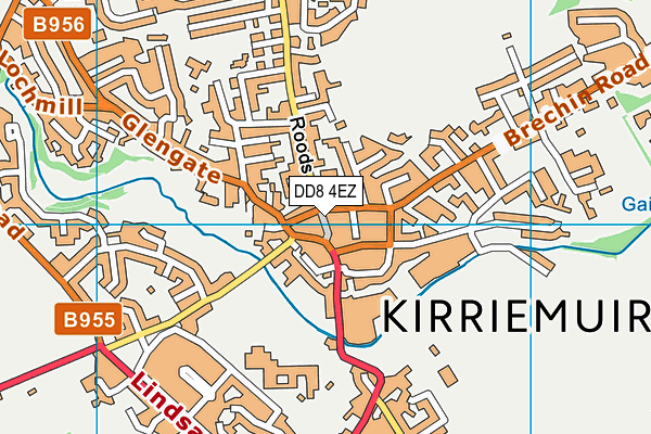 Map of KIRRIE STORE LTD at district scale
