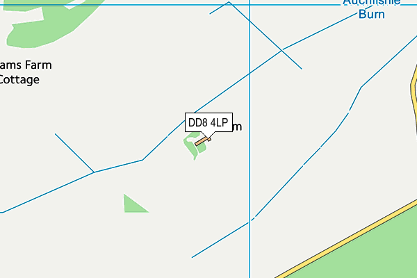 DD8 4LP map - OS VectorMap District (Ordnance Survey)