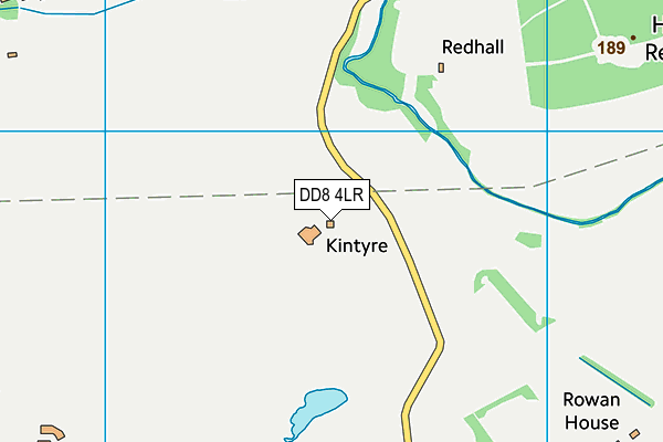 DD8 4LR map - OS VectorMap District (Ordnance Survey)